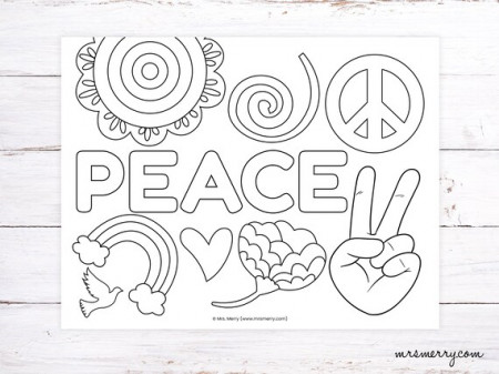Emotions Calming Coloring Printable Coloring Sheets Instant - Etsy