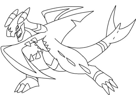 Legendary Pokémon Coloring Pages