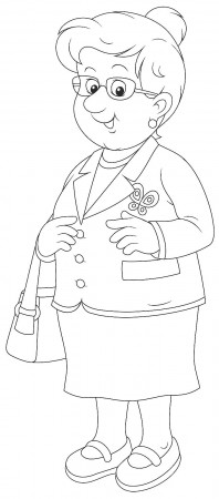 Grandparents Coloring Pages: Free & Fun Printable Coloring Pages of  Grandmas & Grandpas for Kids | Printables | 30Seconds Mom