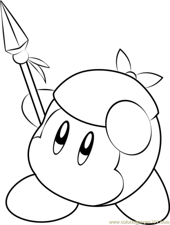Bandana Waddle Dee Coloring Page for Kids - Free Kirby Printable Coloring  Pages Online for Kids - ColoringPages101.com | Coloring Pages for Kids