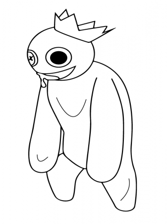 Rainbow Friends Roblox Coloring Pages ...