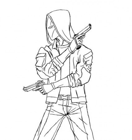Jason todd coloring pages