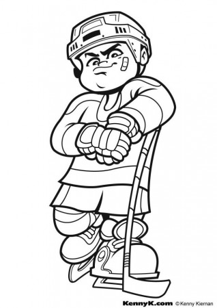 Free Nhl Coloring Book, Download Free ...