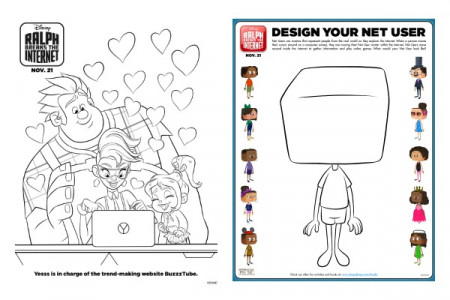 Ralph Breaks the Internet Printable Activities – Stay-At-Home Gamers