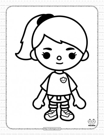 Toca Life Coloring Pages 9 | Coloring ...