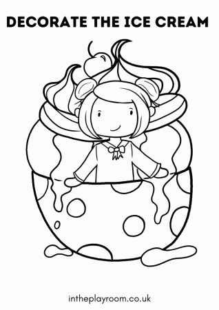 Cool Ice Cream Coloring Pages - In The ...