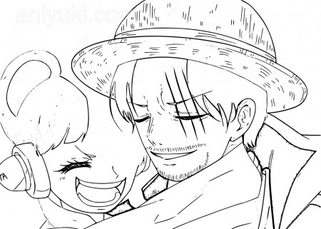 One Piece Red Film Coloring Pages - AniYuki - Anime Portal