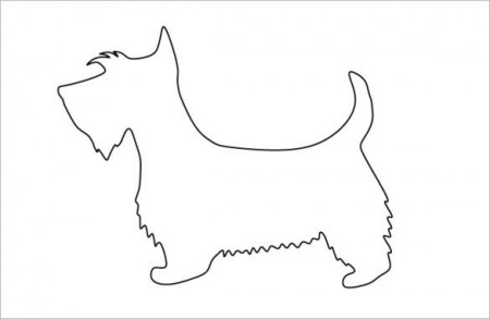 6+ Scottie Dog Templates, Crafts & Colouring Pages