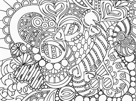 Abstract 11 Coloring Page - Free Printable Coloring Pages for Kids