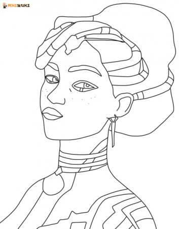 Vi Arcane coloring book to print and online