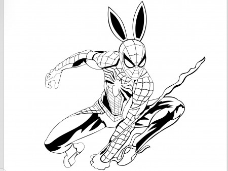 Spiderman Png Spiderman Easter Png Easter Coloring Png - Etsy