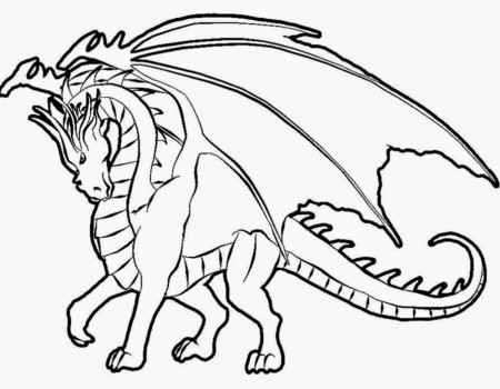 Pictures Of Dragons To Color | Free Coloring Pictures