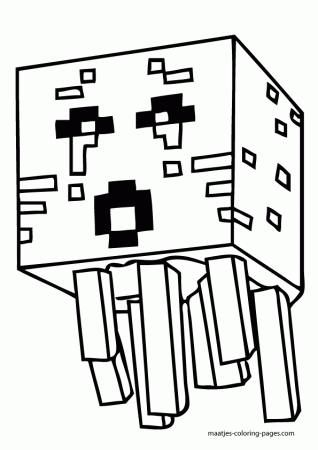 Of Minecraft - Coloring Pages for Kids and for Adults