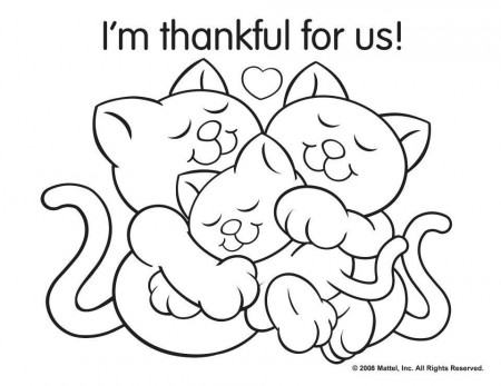 Free Fisher-Price Printable Thanksgiving Coloring Pages 