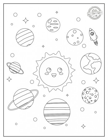 Free Printable Planets Coloring Pages | Kids Activities Blog