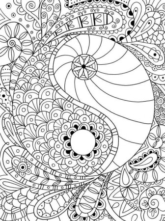 Printable Adult Coloring Elegant Coloring Book for Adults ...
