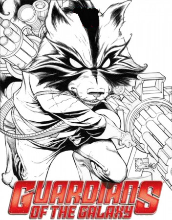 Guardians of the Galaxy Coloring Pages