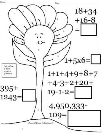 Fun Color By Number Coloring Pages | Cooloring.com