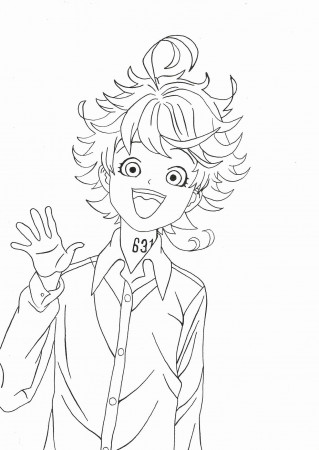 The Promised Neverland Anime Coloring Pages Printable Ideas Of 279 Mejores  Imágenes De Colorings Pages | Coloring pages, Dbz drawings, Anime drawings