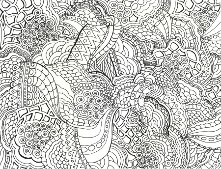 Detailed Coloring Pages For Adults (15 Pictures) - Colorine.net | 7832