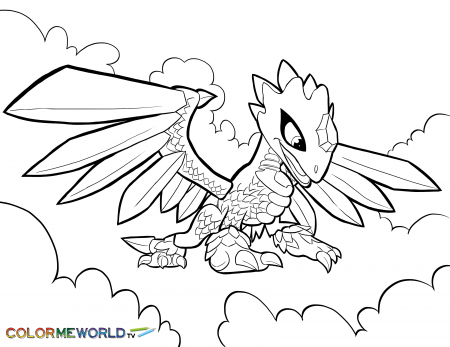 Free Skylanders Trap Team Sketches Coloring Pages For Kids ...