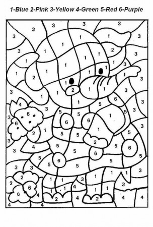 Coloring Pages: Free Color By Number Pages For Adults Free ...