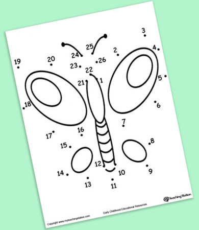 Connect The Dots Printables For Elementary School | Kids Activities Blog
