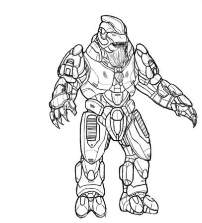 Halo Coloring Pages - 90 Printable Coloring Pages