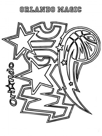 NBA Team coloring pages
