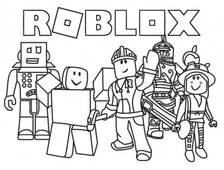 Roblox Coloring Pages - Free Printable Coloring Pages for Kids