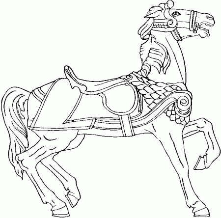 Horse Coloring Pages