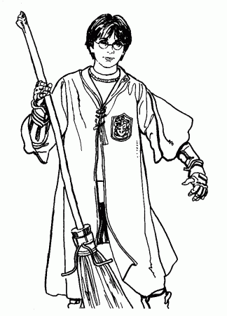 Free Harry Potter Coloring Pages: 44 Coloring Sheets ...