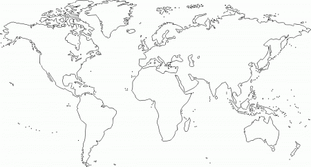 Africa Map Coloring Pages World Map Coloring Pages. Kids Coloring ...