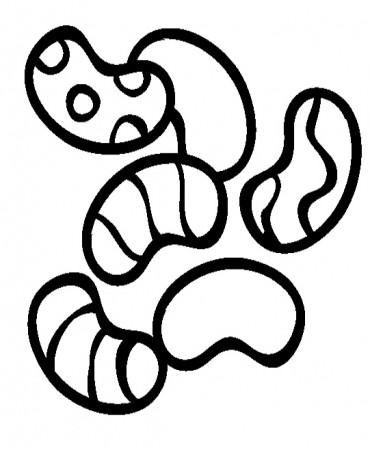 click to see printable version of white beans coloring page. beans ...
