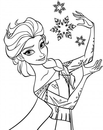 Free Printable Elsa Coloring Pages for Kids | Elsa coloring pages ...