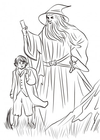 Lord of the Rings Coloring Pages