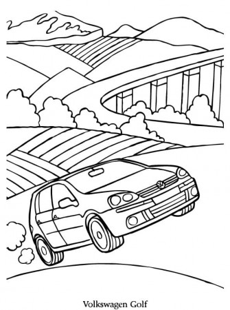 Volkswagen Coloring Pages | Coloring Pages for Kids