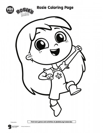 Rosie Coloring Page | Kids Coloring Pages | PBS KIDS for Parents