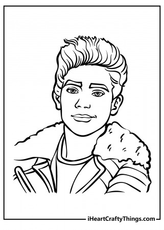 Printable Descendants Coloring Pages (Updated 2023)