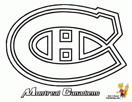 Hockey Coloring Pages