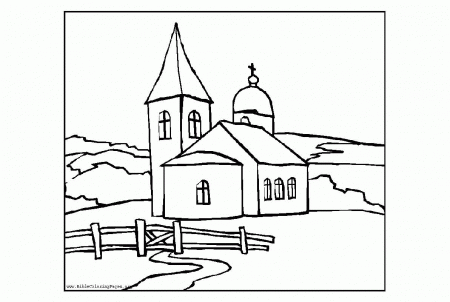 Church Camping Coloring Pages - Coloring Pages For All Ages