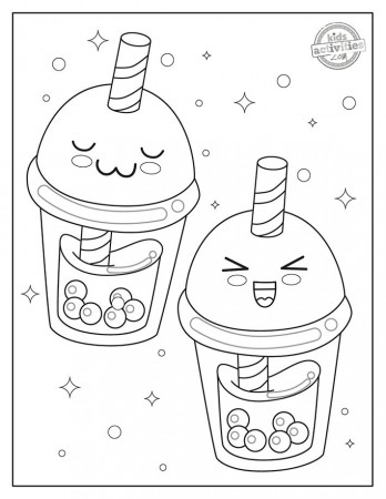 Free Kawaii Coloring Pages (Cutest Ever ...