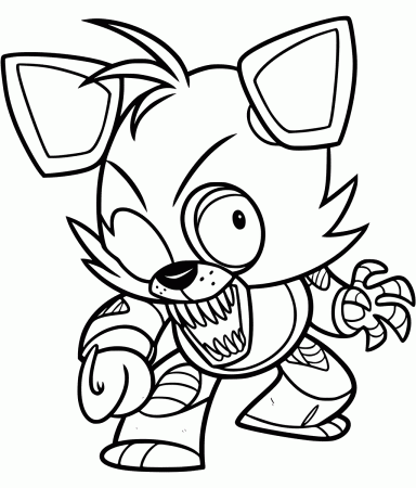 Foxy Coloring Pages ...