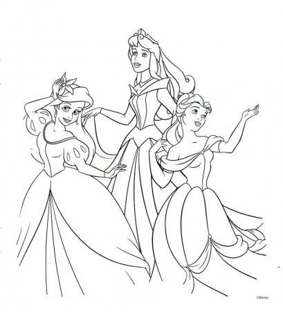 Free Printable Disney Princess Coloring Pages For Kids #1941 ...