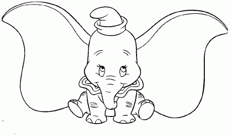 Dumbo Coloring Pages | Mice, Happy ...