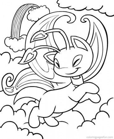 Neopets – Brightvale Coloring Pages 9 | Printables | Pinterest ...