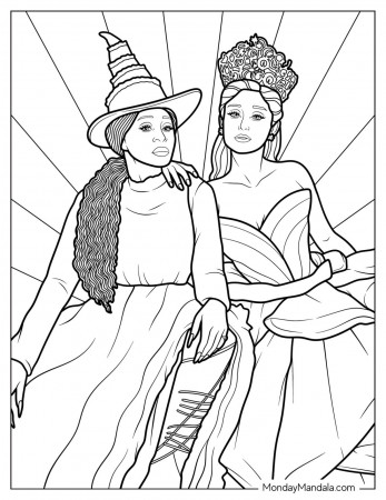 24 Wicked Coloring Pages (Free PDF ...