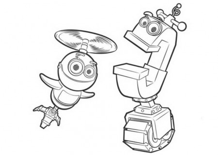 Rusty Rivets coloring pages to download and print for free