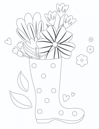 3 Free Printable Spring Flowers Coloring Pages - Freebie Finding Mom