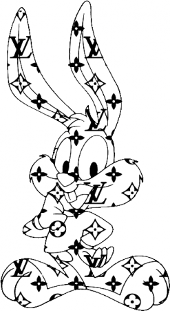 Louis Vuitton Bugs Bunny Coloring Pages - Lv Coloring Pages - Coloring Pages  For Kids And Adults
